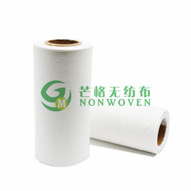 tissu non-tissé de spunlace de polyester de la viscose 80% de 20%