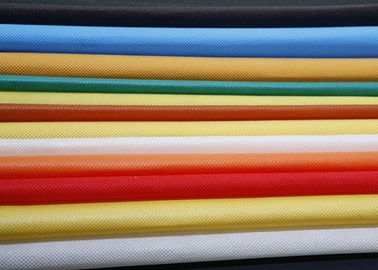 Matière première de tissu en cuir synthétique non-tissé en nylon de Microfiber de polyester