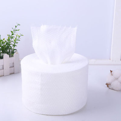 La beauté 100% de papier de soie de soie de coton utilisant les serviettes 100% de papier minces molles de coton font face au coton 100% de tissu
