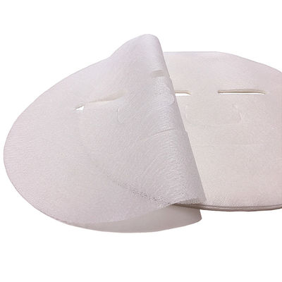 Feuille sèche faciale de papier de masque de visage de fibre des soins de la peau DIY de coton de maquillage de femmes non-tissée pour le tissu facial de masque
