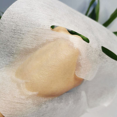 OEM facial de feuille de masque de dentelle de la marque de distributeur SKL-28 de modèle de tencel fait sur commande sec de collagène