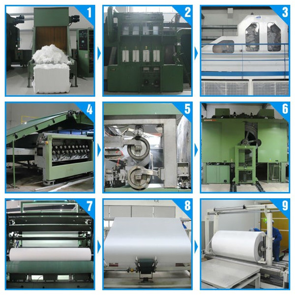 Nonwoven à haute densité, spunlace non-tissé fort, matières premières en cuir